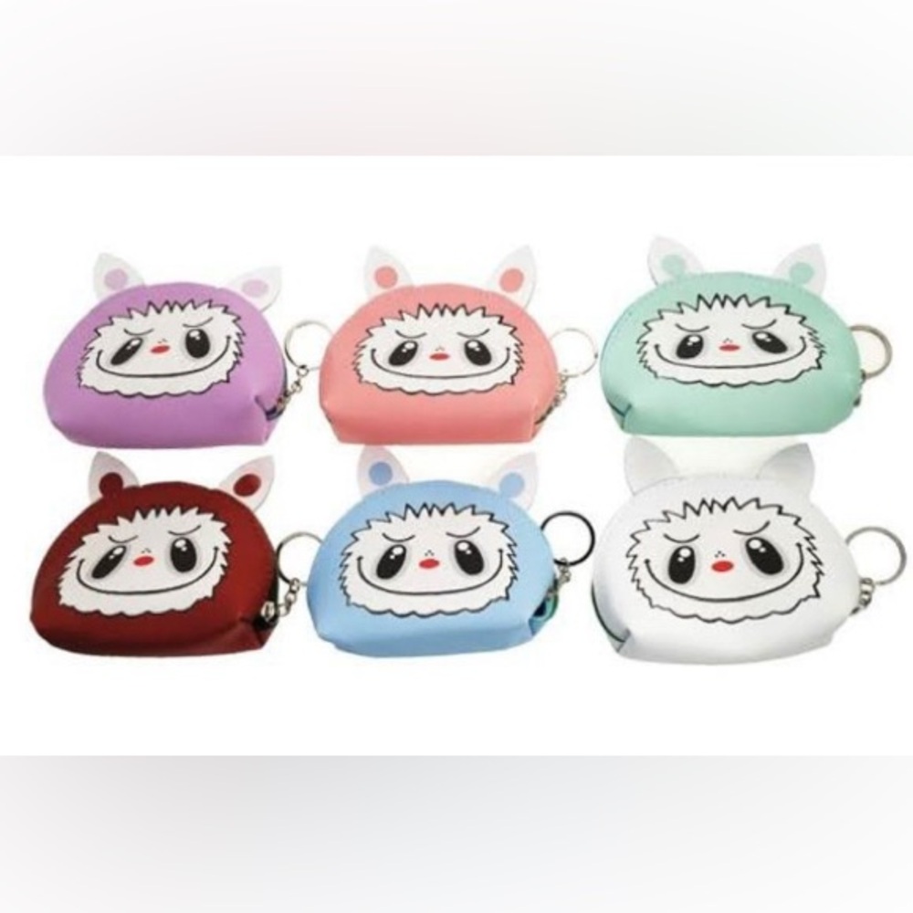 Cute Animal Coin Pouch Set - Multicolor